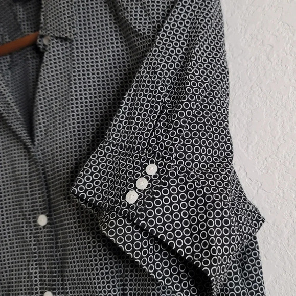Jones New York signature size XL Black and White Shirt Buttons up women's - Picture 9 of 9